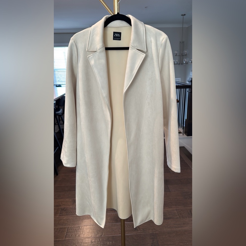 Zara Cream Women's Coat
